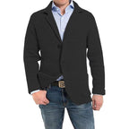 Achim | Men's Cardigan with Elegant Cut, Tailored Cardigan | My Sweet Wardrobe | Light Grey