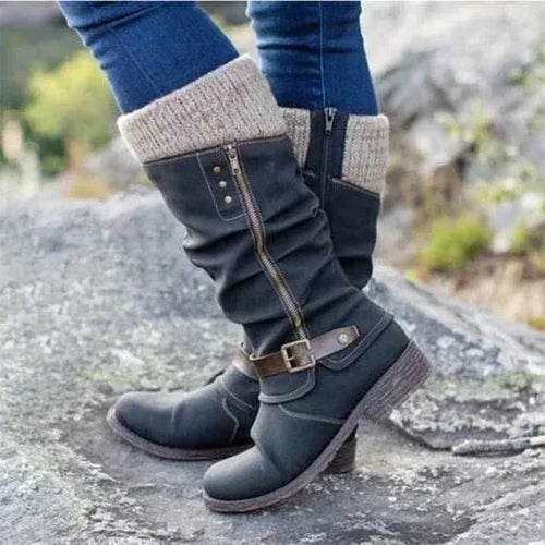 Ada | Women's Orthopedic Boots, Warm Winter Boots | My Sweet Wardrobe | Black