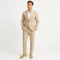 Adam | Men's Two-Piece Linen Suit, Modern Linen Suit | My Sweet Wardrobe