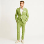 Adam | Men's Two-Piece Linen Suit, Modern Linen Suit | My Sweet Wardrobe