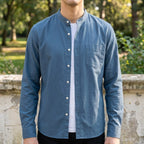 Alex | Women's Long Sleeve Cotton-Blend Shirt, Tailored Button-Up Shirt | My Sweet Wardrobe