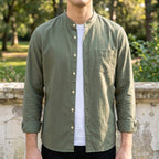 Alex | Women's Long Sleeve Cotton-Blend Shirt, Tailored Button-Up Shirt | My Sweet Wardrobe