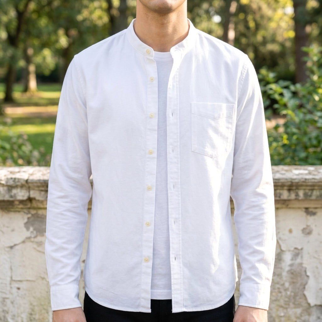 Alex | Women's Long Sleeve Cotton-Blend Shirt, Tailored Button-Up Shirt | My Sweet Wardrobe