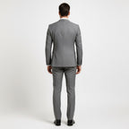 Alexander | Men's Three-Piece Suit with Waistcoat Formal, Elegant Suit Set | My Sweet Wardrobe | Pomegranate Red