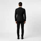 Alexander | Men's Three-Piece Suit with Waistcoat Formal, Elegant Suit Set | My Sweet Wardrobe | Black
