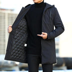 Samuel | Men's Waterproof Insulated Winter Jacket, Hooded Cold-Weather Coat | My Sweet Wardrobe