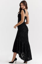 Alicja | Women's Lace Evening Dress with Fitted Silhouette, Elegant Evening Dress | My Sweet Wardrobe