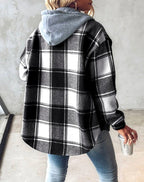 Anais | Women's Hooded Drawstring Hoodie, Loose-Fit Comfort Jacket | My Sweet Wardrobe