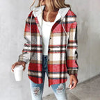 Anais | Women's Hooded Drawstring Hoodie, Loose-Fit Comfort Jacket | My Sweet Wardrobe