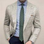 Andrew | Men's Textured Sport Coat, Single-Breasted Tailored Jacket | My Sweet Wardrobe