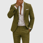Andrew | Men's Slim-Fit Suit with Lapels, Two-Piece Suit | My Sweet Wardrobe