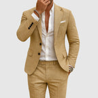 Andrew | Men's Slim-Fit Suit with Lapels, Two-Piece Suit | My Sweet Wardrobe
