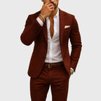 Andrew | Men's Slim-Fit Suit with Lapels, Two-Piece Suit | My Sweet Wardrobe