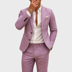 Andrew | Men's Slim-Fit Suit with Lapels, Two-Piece Suit | My Sweet Wardrobe