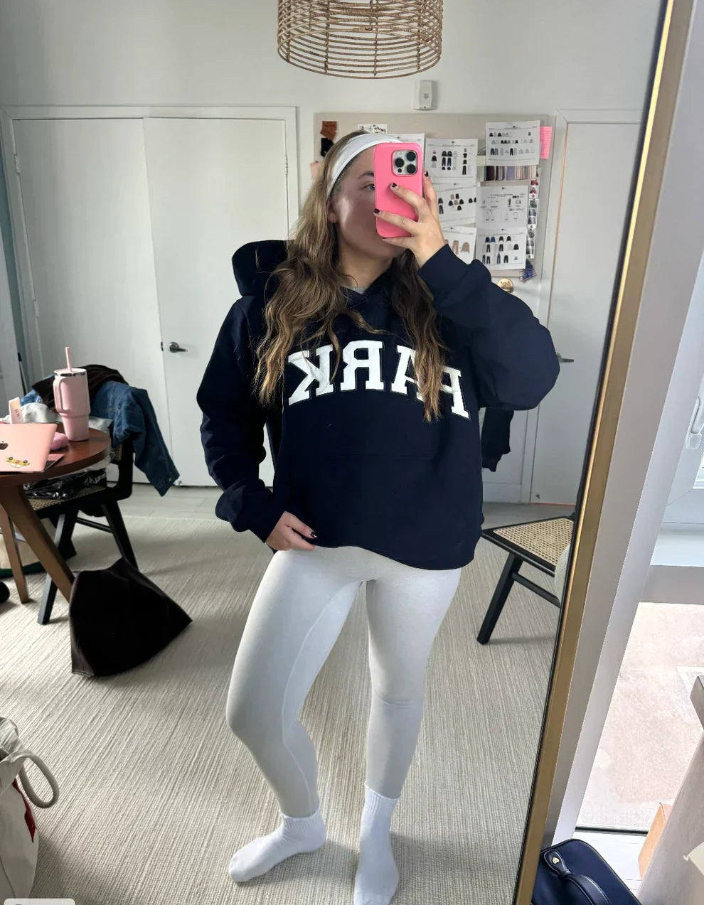 Annabelle | Women's Oversized Varsity Sweatshirt, Chenille Lettering Crewneck Jumper | My Sweet Wardrobe