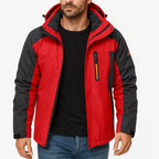 Owen | Men's Waterproof Breathable Outdoor Jacket, Hooded Rain Jacket | My Sweet Wardrobe