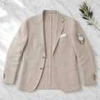 Alexander | Men's Linen Blazer in Smart Casual Style, Lightweight Summer Jacket | My Sweet Wardrobe