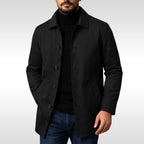 Arnold | Men's Trench Coat with Classic Design, Elegant Autumn Coat | My Sweet Wardrobe | Khaki