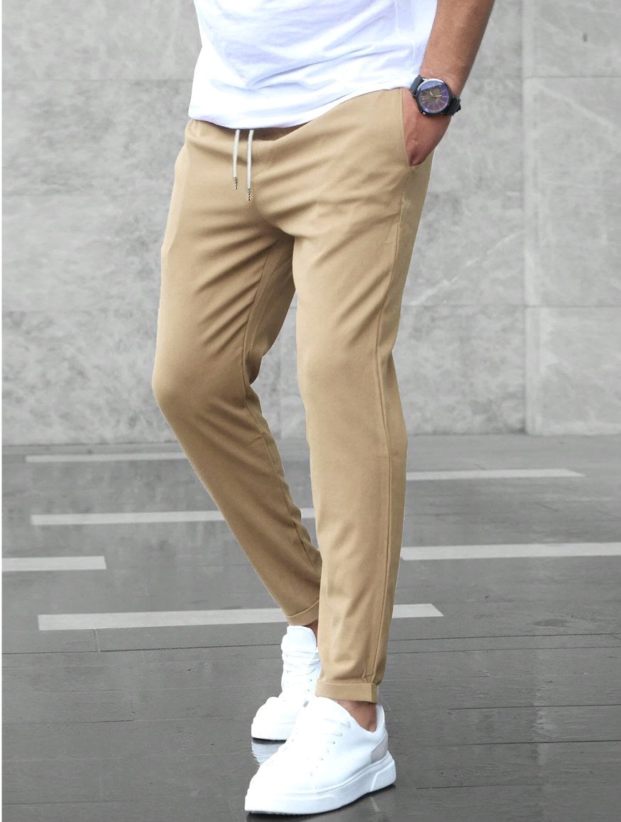 Arthur | Men's Stretch Comfort Trousers, Modern Everyday Trousers | My Sweet Wardrobe