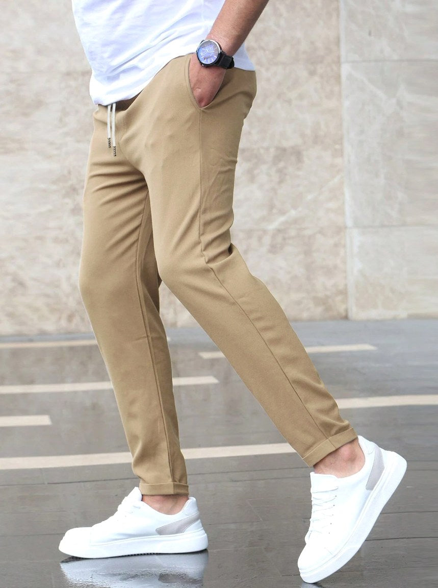 Arthur | Men's Stretch Comfort Trousers, Modern Everyday Trousers | My Sweet Wardrobe