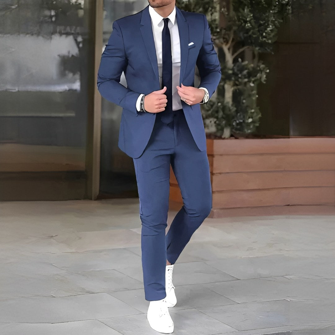 Arthur | Men's Slim-Cut Suit, Elegant Two-Piece Suit | My Sweet Wardrobe