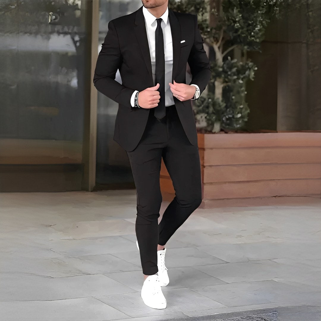 Arthur | Men's Slim-Cut Suit, Elegant Two-Piece Suit | My Sweet Wardrobe