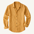 Bart | Men's Long-Sleeve Linen Shirt, Loose-Fitting Summer Shirt | My Sweet Wardrobe
