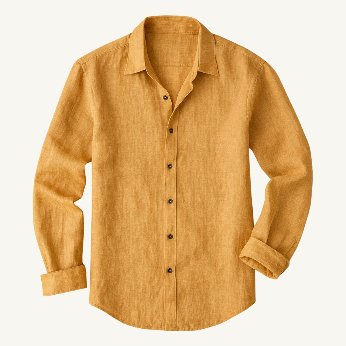 Bart | Men's Long-Sleeve Linen Shirt, Loose-Fitting Summer Shirt | My Sweet Wardrobe