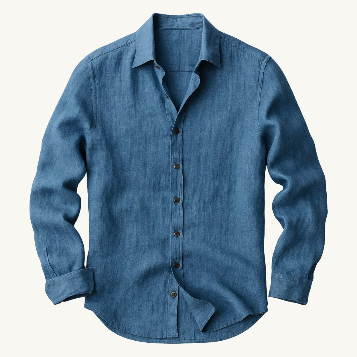 Bart | Men's Long-Sleeve Linen Shirt, Loose-Fitting Summer Shirt | My Sweet Wardrobe