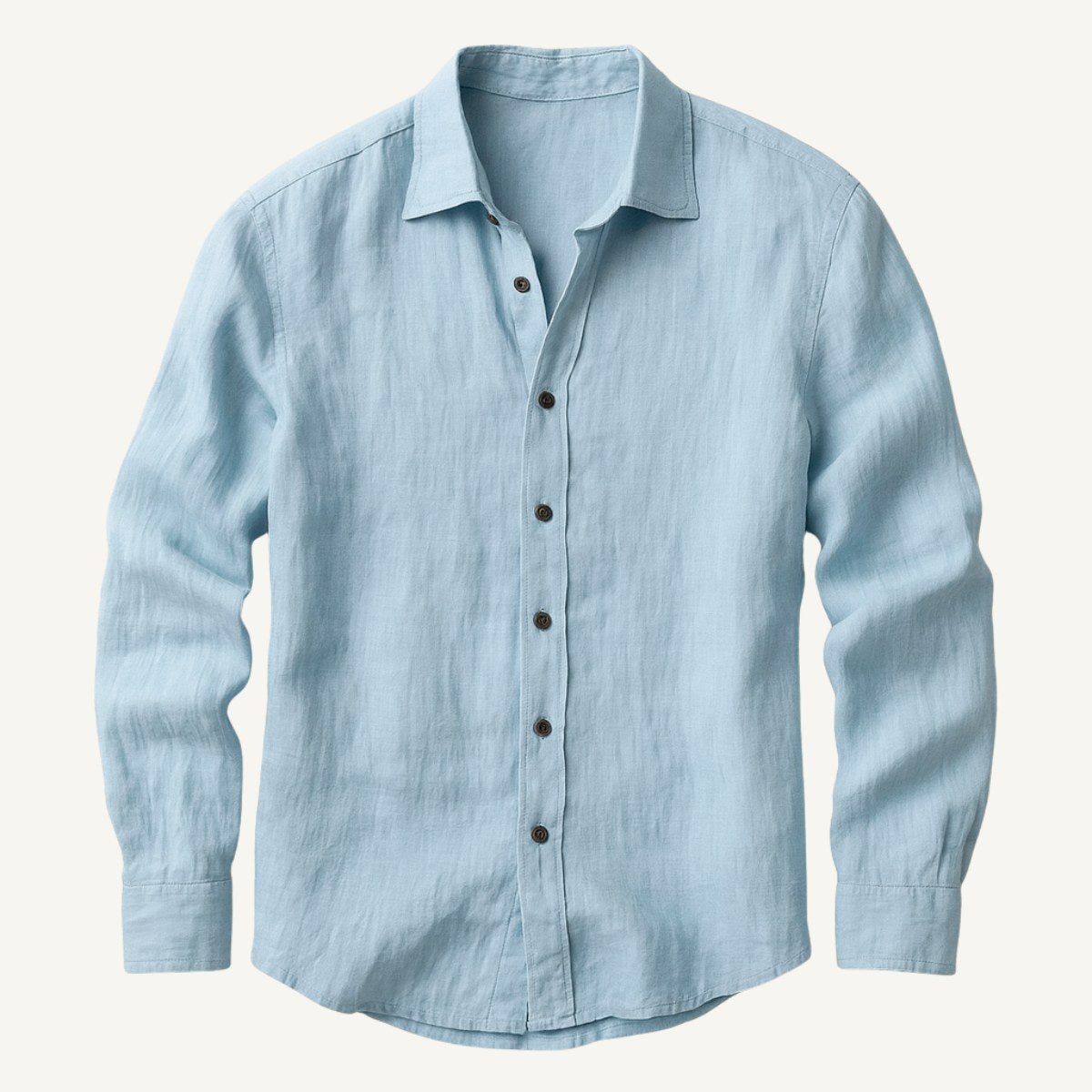 Bart | Men's Long-Sleeve Linen Shirt, Loose-Fitting Summer Shirt | My Sweet Wardrobe