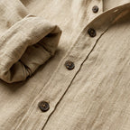 Bart | Men's Long-Sleeve Linen Shirt, Loose-Fitting Summer Shirt | My Sweet Wardrobe
