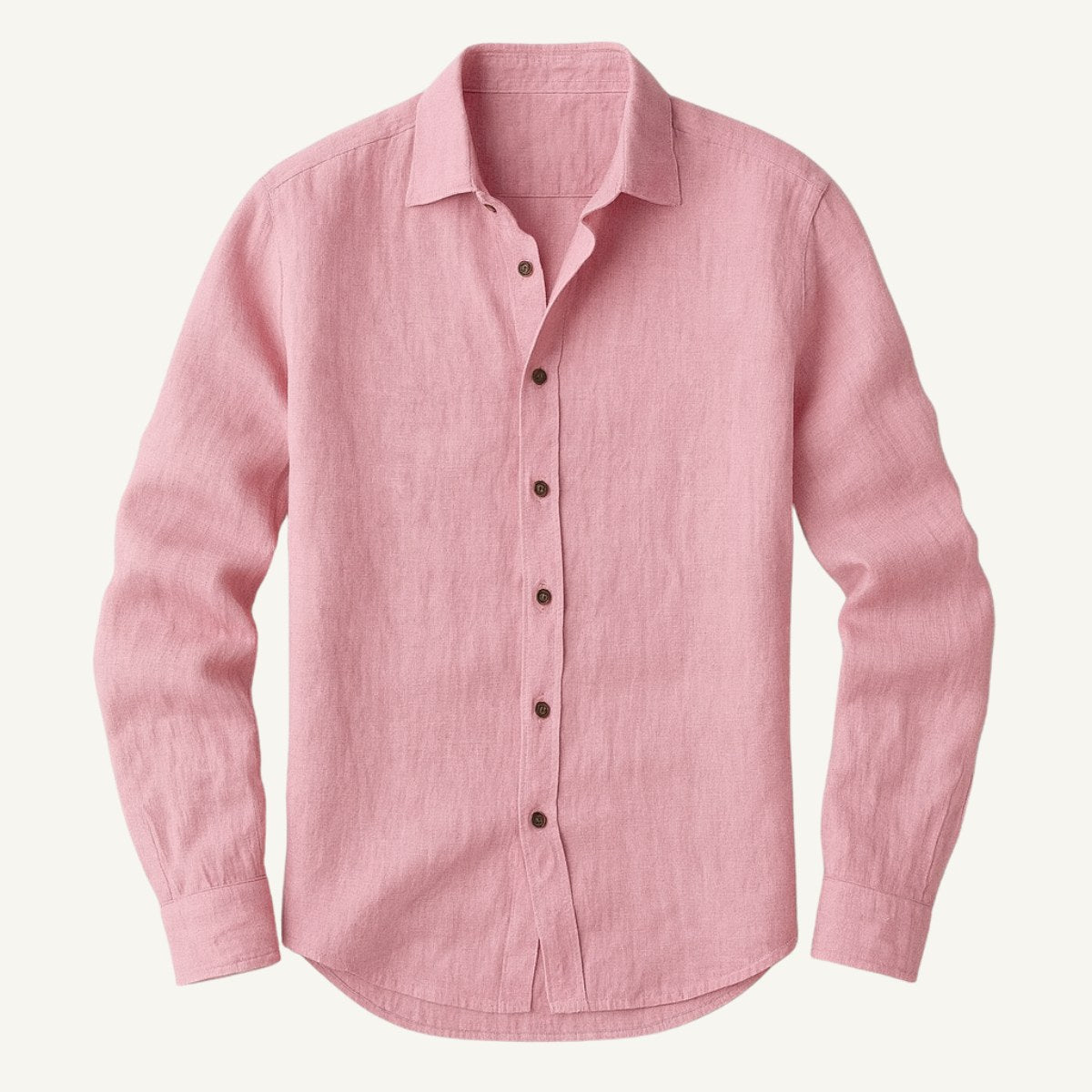 Bart | Men's Long-Sleeve Linen Shirt, Loose-Fitting Summer Shirt | My Sweet Wardrobe