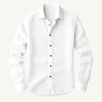 Bart | Men's Long-Sleeve Linen Shirt, Loose-Fitting Summer Shirt | My Sweet Wardrobe
