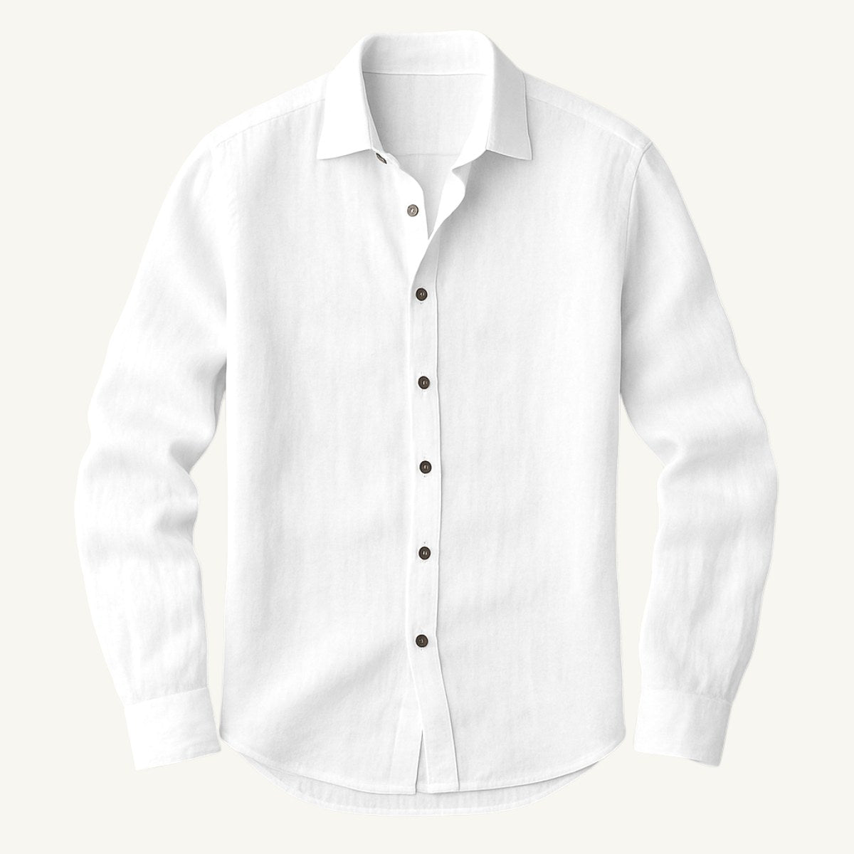 Bart | Men's Long-Sleeve Linen Shirt, Loose-Fitting Summer Shirt | My Sweet Wardrobe