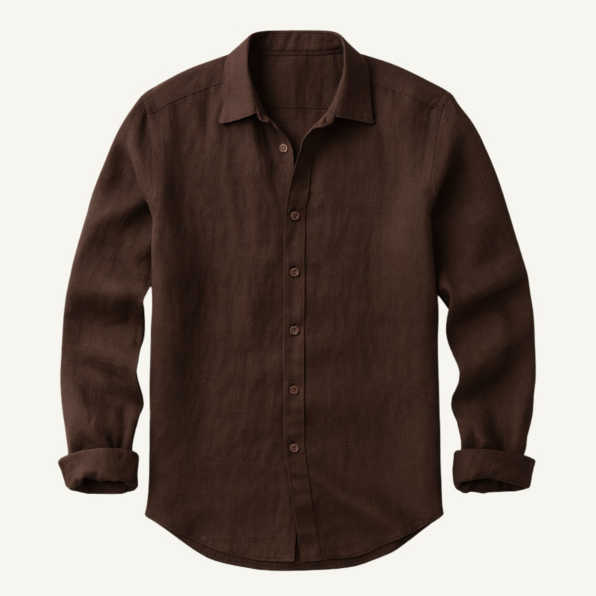 Bart | Men's Long-Sleeve Linen Shirt, Loose-Fitting Summer Shirt | My Sweet Wardrobe