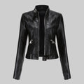Beatrice | Women's Leather Jacket, Classic Tailored Outerwear | My Sweet Wardrobe