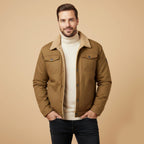 Beckett | Men's Fleece-Lined Winter Coat, Warm Outdoor Coat | My Sweet Wardrobe