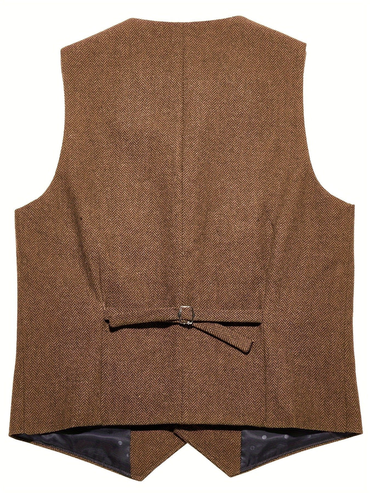 Benedikt | Men's Wool-Blend Waistcoat, Classic Knit Waistcoat | My Sweet Wardrobe | Bordeaux Red