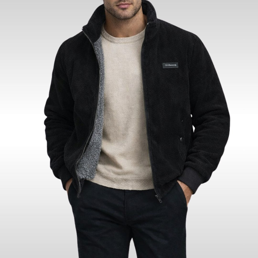 Blake | Men's Corduroy Jacket, Warm Comfort Jacket | My Sweet Wardrobe | Green