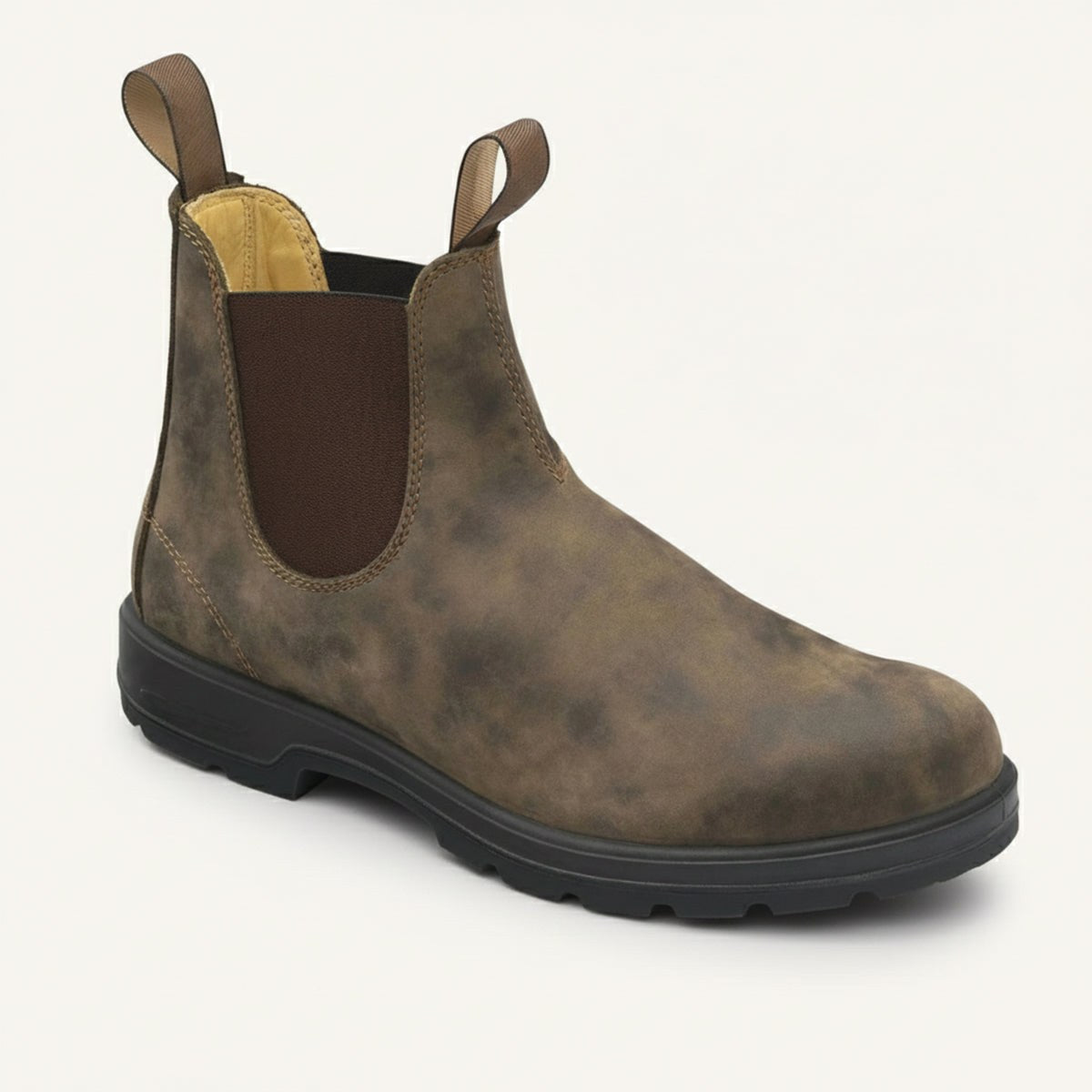 Blake | Men's Leather Chelsea Boots, Slip-On Ankle Boots | Dressific | Brown