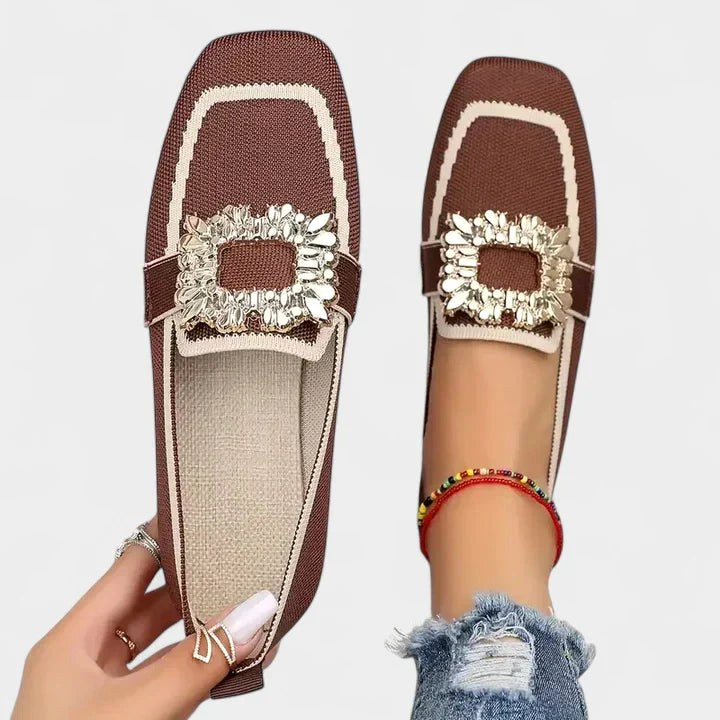 Bonnie | Women's Cushioned Comfort Loafers, Support Walking Shoes | My Sweet Wardrobe
