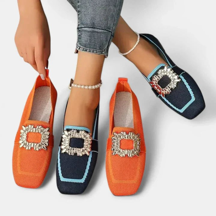 Bonnie | Women's Cushioned Comfort Loafers, Support Walking Shoes | My Sweet Wardrobe