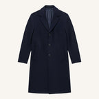 Brandon | Men's Classic Wool Overcoat, Tailored Autumn Coat | Dressific