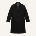 Brandon | Men's Classic Wool Overcoat, Tailored Autumn Coat | Dressific