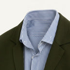 Brett | Men's Oxford Cotton Blazer, Smart Summer Jacket | Dressific