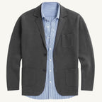 Brett | Men's Oxford Cotton Blazer, Smart Summer Jacket | Dressific | Brown