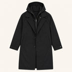 Brody | Men's Waterproof Hooded Parka, Long Rain Coat | My Sweet Wardrobe