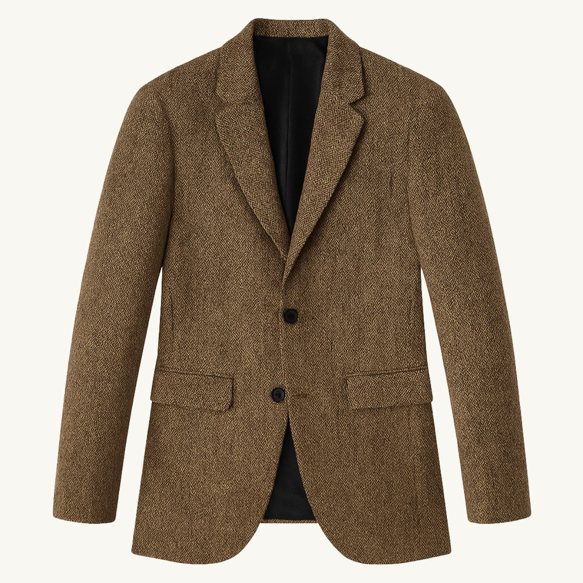 Bryce | Men's Classic Herringbone Tweed Blazer, Tailored Smart Jacket | My Sweet Wardrobe