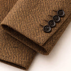 Bryce | Men's Classic Herringbone Tweed Blazer, Tailored Smart Jacket | My Sweet Wardrobe