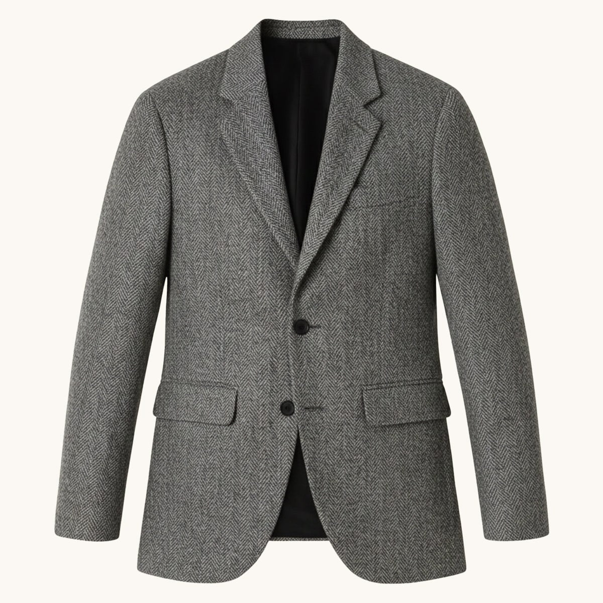 Bryce | Men's Classic Herringbone Tweed Blazer, Tailored Smart Jacket | My Sweet Wardrobe